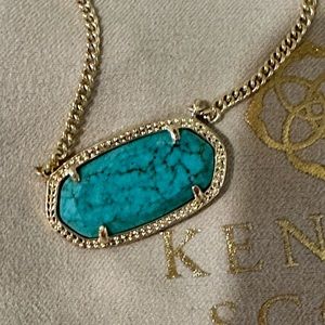 Kendra Scott Vintage Dylan turquoise necklace